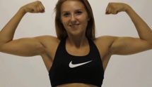 Powerlifter Simona